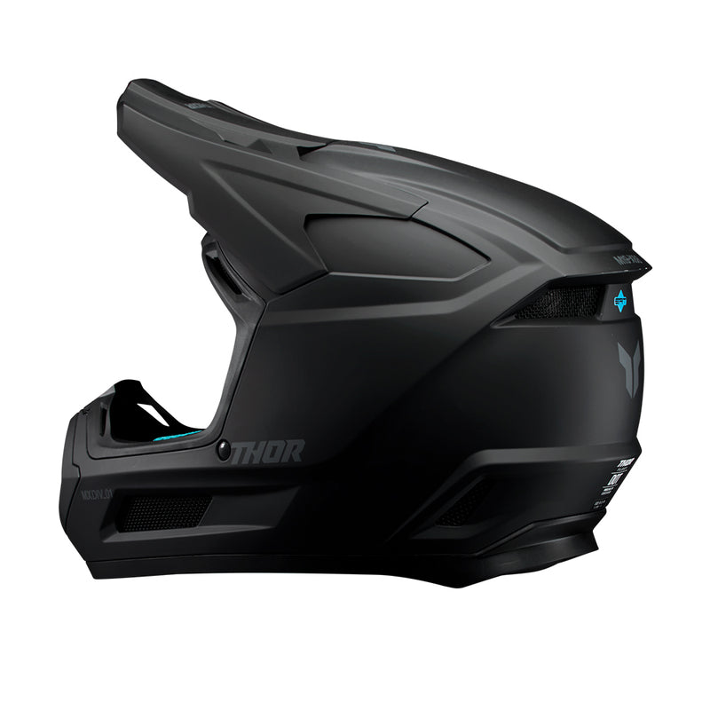 Load image into Gallery viewer, THOR HELMET FLEET BLACKOUT YOUTH
