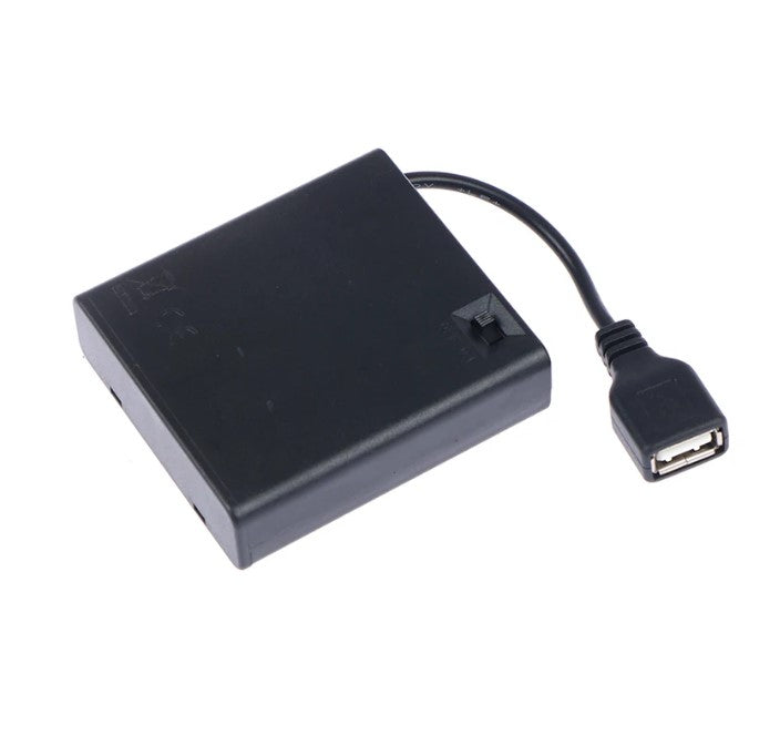 Load image into Gallery viewer, BATT MAN AA BATTERY PACK WITH CASE FOR SKAA MINI RECEIVERS/TRANSMITTERS
