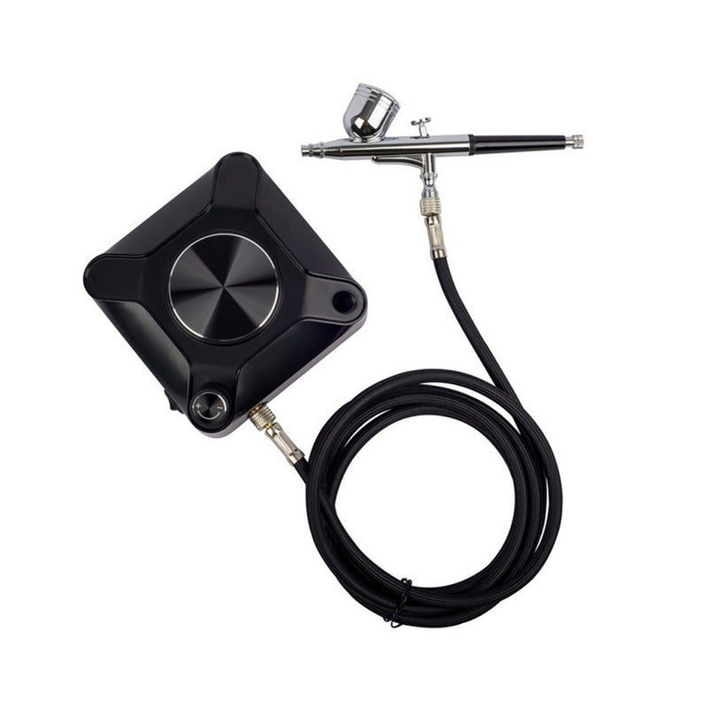 Load image into Gallery viewer, FORMULA AIRBRUSH COMPRESSOR MINI KIT BLACK
