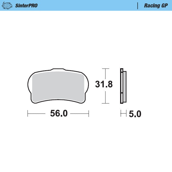 Load image into Gallery viewer, BRAKE PADS FRONT MOTO MASTER RACING GP
