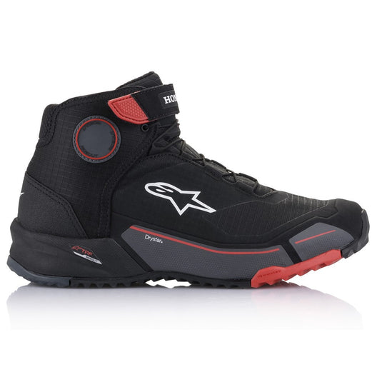 Alpinestars Honda CR-X Drystar Shoes Black/Red/Gray