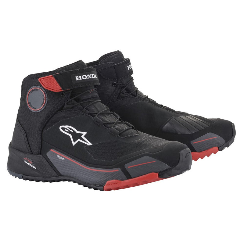 Load image into Gallery viewer, Alpinestars Honda CR-X Drystar Shoes Black/Red/Gray
