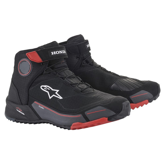Alpinestars Honda CR-X Drystar Shoes Black/Red/Gray