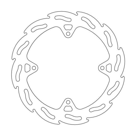 BRAKE DISC REAR MOTO MASTER FLAME 210MM HUSQVARNA TC85 KTM 250F 250R 350 E-SX FREERIDE 85SX
