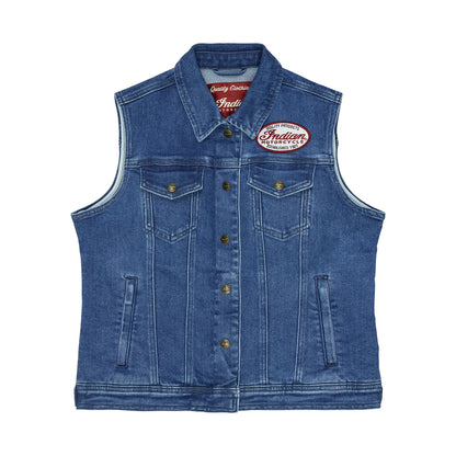 Indian Women's Portland Denim Vest