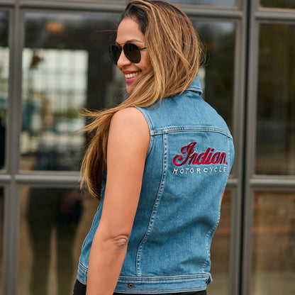 Indian Women's Portland Denim Vest