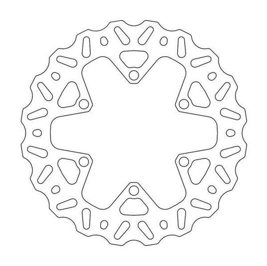 BRAKE DISC FRONT MOTO MASTER NITRO 220MM KAWASAKI KX85 01-ON KX100 06-ON KX112 22-ON
