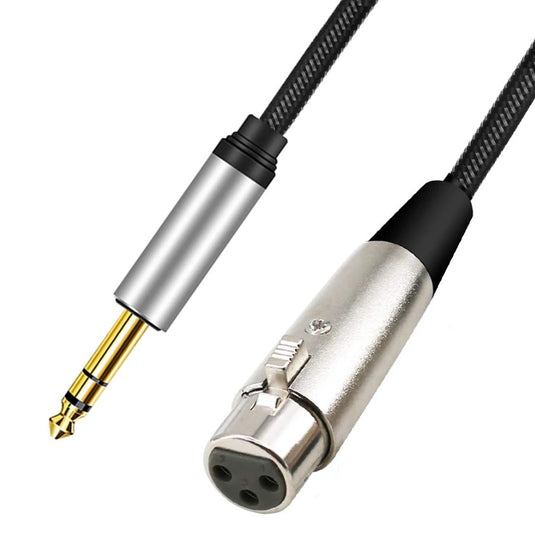 FEMALE XLR TO 1/4