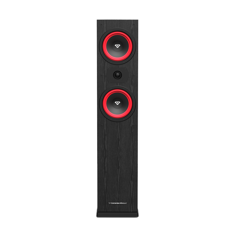 Load image into Gallery viewer, CERWIN VEGA LA SERIES HOME AUDIO 6.5" 2.5-WAY TOWER FLOOR SPEAKER BLACK 265W MAX PAIR
