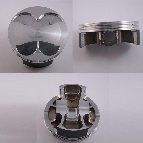 Load image into Gallery viewer, PISTON KIT WOSSNER 76.96MM PRO SERIES HIGH COMPRESSION 13.9:1 KAWASAKI KX250F 2010
