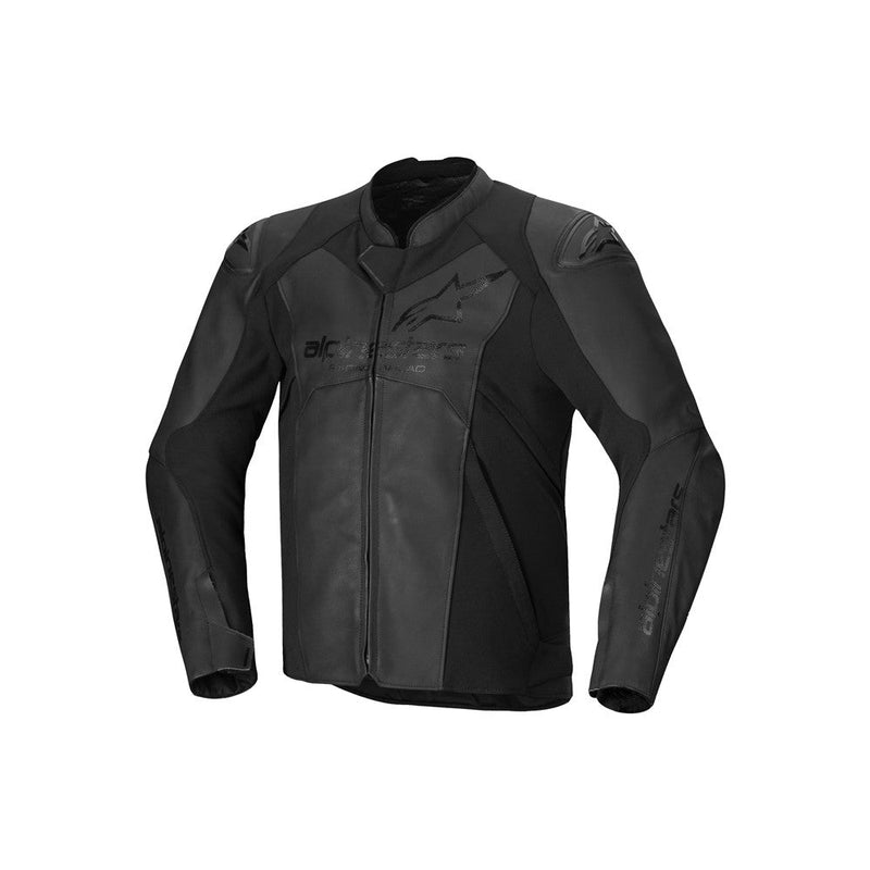 Load image into Gallery viewer, Alpinestars Faster v3 Leather Jacket Black/Black
