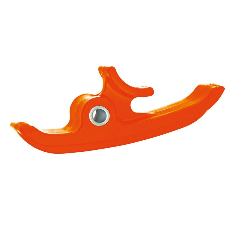 Load image into Gallery viewer, FRAME CHAIN SLIDER RTECH ORANGE KTM EXC SX XC XC-W EXC-F SX-F XC-F XCF-W
