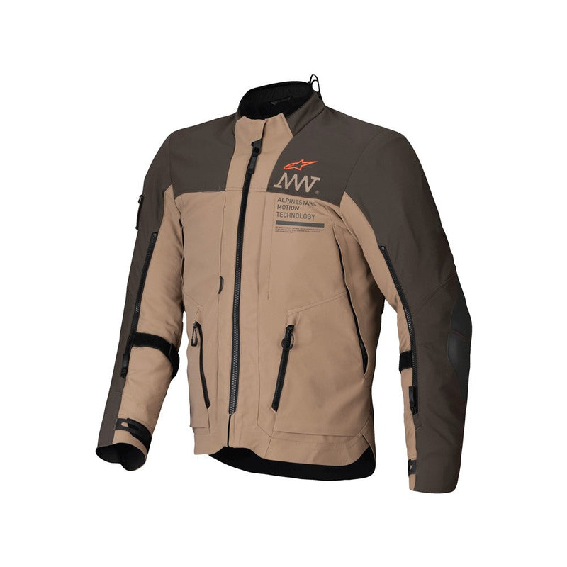 Load image into Gallery viewer, Alpinestars AMT-8 Stretch XF Drystar Jacket Dark Brown/Dark Khaki
