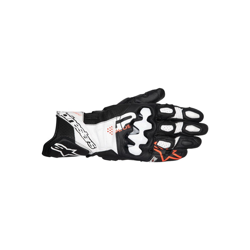 Load image into Gallery viewer, Alpinestars GP Plus R v3 Gloves Black/White/Red Fluoro
