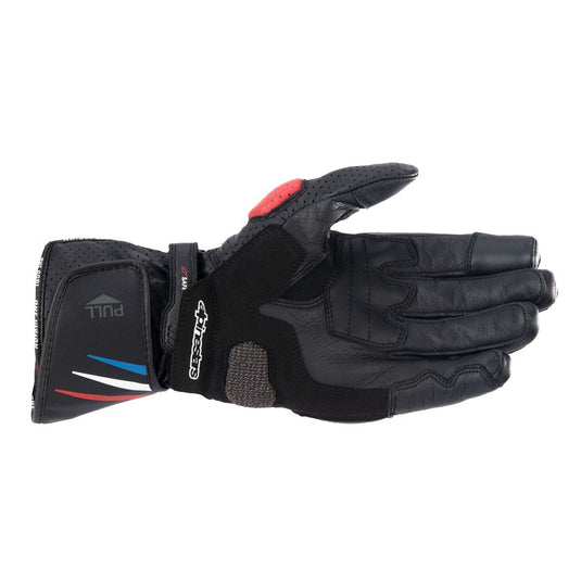 Alpinestars Honda SP-8 v3 Gloves Black/Bright Red/Blue