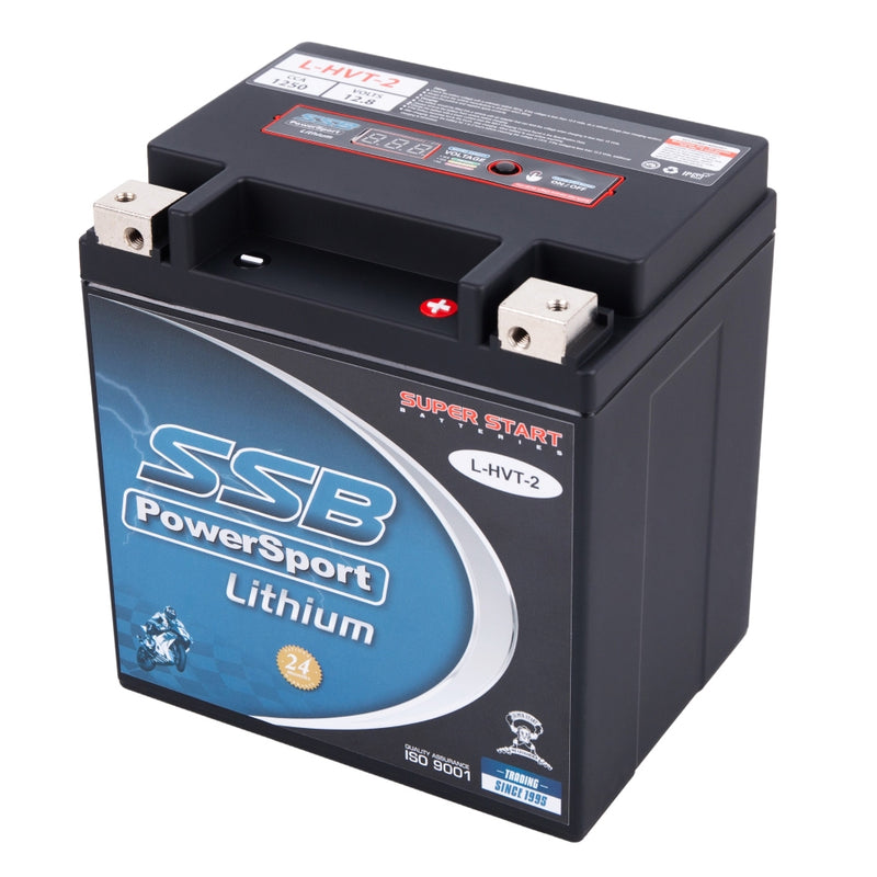 Load image into Gallery viewer, MOTORCYCLE AND POWERSPORTS BATTERY 12V 30AH 1250CCA BY SSB HIGH PERFORMANCE LITHIUM ION
