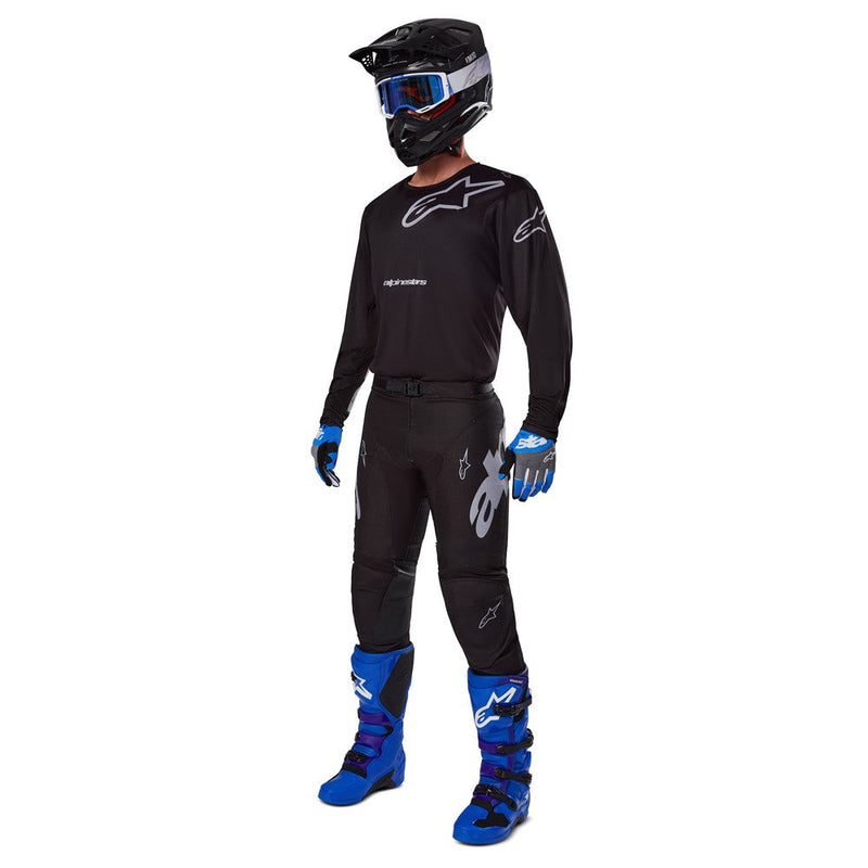 Load image into Gallery viewer, Alpinestars Racer Graphite Jersey Black/Gray

