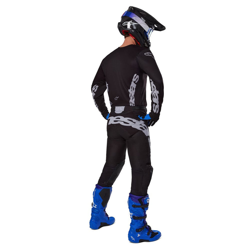 Load image into Gallery viewer, Alpinestars Racer Graphite Jersey Black/Gray
