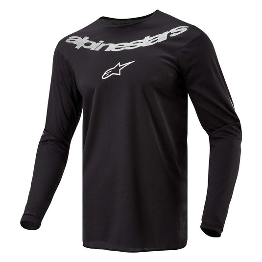 Alpinestars Fluid Graphite Jersey Black/Silver