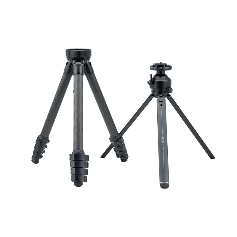 Load image into Gallery viewer, HEIPI VISION 3-IN-1 CARBON FIBER TRAVEL TRIPOD TWIST QUICK RELEASE
