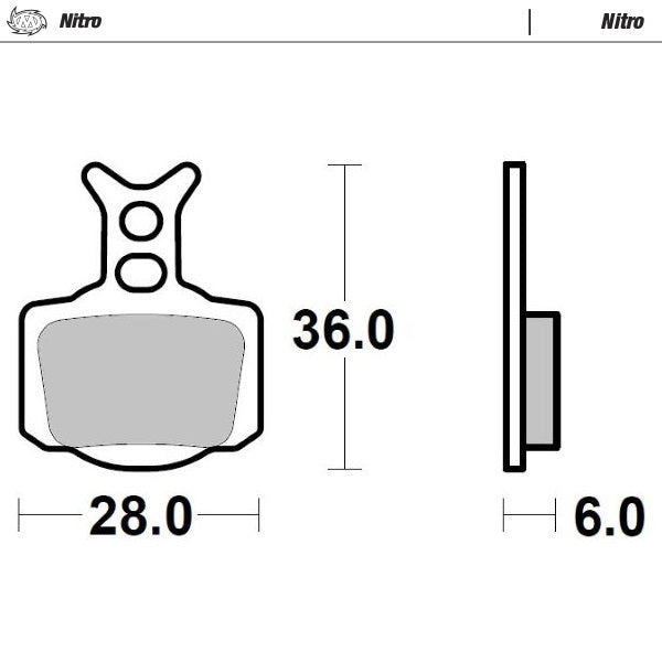 Load image into Gallery viewer, BRAKE PADS FRONT AND REAR MOTO MASTER NITRO GAS GAS HUSQVARNA KTM
