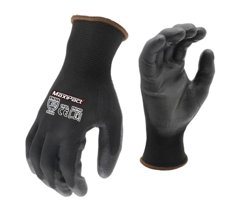 Load image into Gallery viewer, BREATHABLE WOVEN BACK GLOVES WITH PU COATED P
