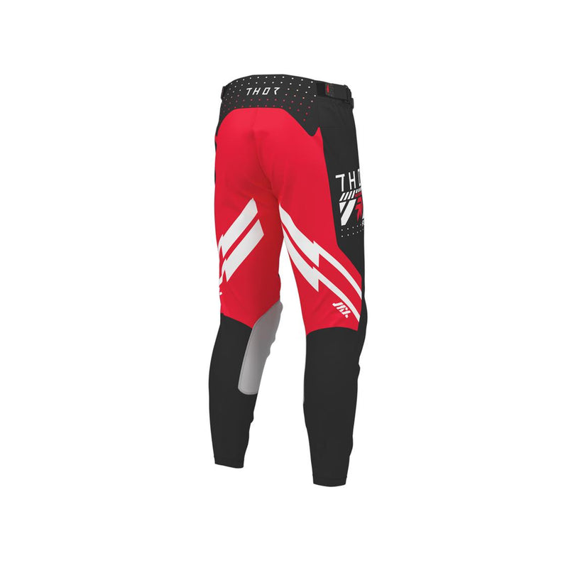 Load image into Gallery viewer, THOR YOUTH PANT LAUNCHMODE FUTURA BLACK/RED
