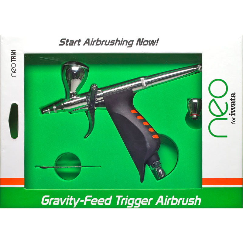 Load image into Gallery viewer, IWATA GRAVITY AIRBRUSH NEO TRIGGER 0.35MM N5500
