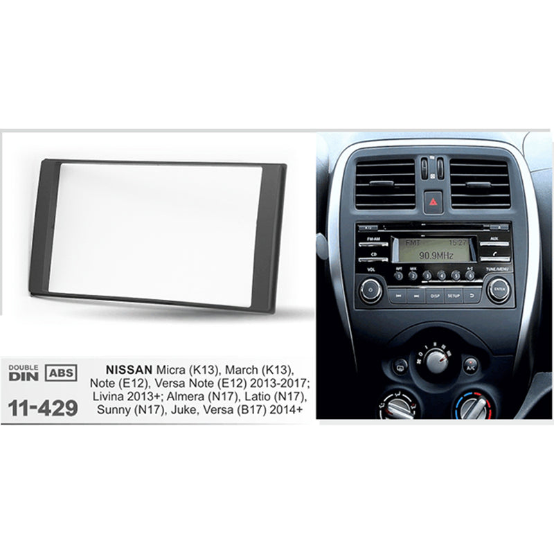 Load image into Gallery viewer, FITTING KIT NISSAN MICRA , MARCH , NOTE , VERSA 2014 ON (BLACK) (200MM)

