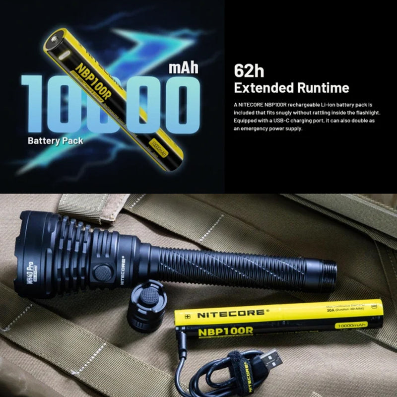 Load image into Gallery viewer, NITECORE USB-C RECHARGEABLE BATTERY 3.6V 10000MAH
