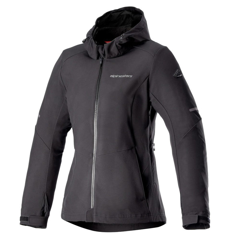 Load image into Gallery viewer, Alpinestars Stella Neo Waterproof Hoodie Black/Black
