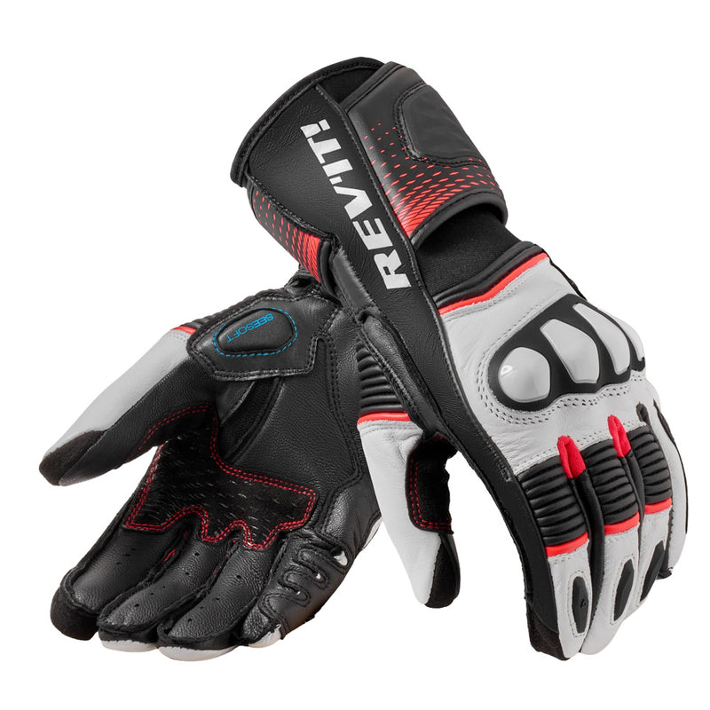 Load image into Gallery viewer, REV'IT! Xena 4 Ladies Glove - White-Neon Red
