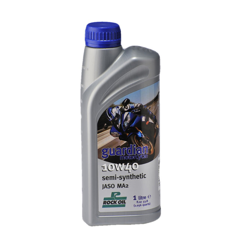 Load image into Gallery viewer, ENGINE OIL GUARDIAN MOTORCYCLE 10W-40 ROCK OIL SEMI SYNTHETIC 1L
