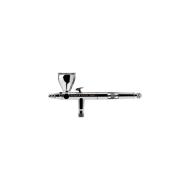 Load image into Gallery viewer, IWATA GRAVITY AIRBRUSH ECLIPSE TAKUMI SIDE FEED DUAL ACTION 0.35MM
