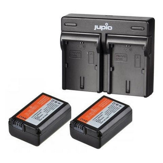 JUPIO BATTERY CHARGER KIT DUAL 2X NP-FW50 1030MAH FOR SONY DIGITAL CAMERAS