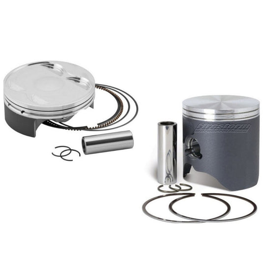 PISTON KIT WOSSNER 57.44MM HONDA CR125R 80-84