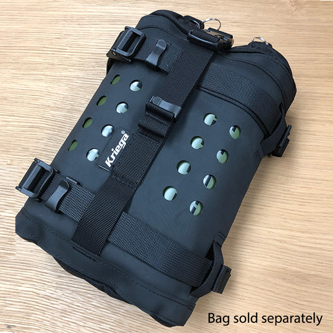 Load image into Gallery viewer, Aluminium Fuel Bottle 1L Matt Green - Kriega Bag sold separately
