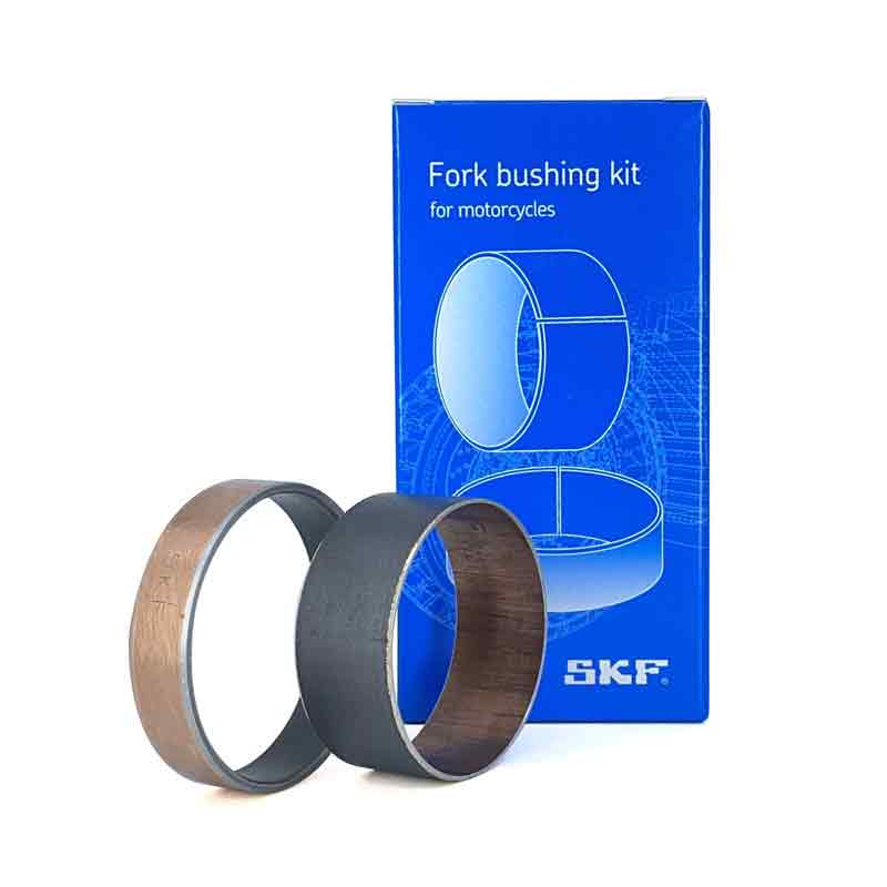 Load image into Gallery viewer, SKF FORK BUSHING KIT 1 X INNER &amp; 1 X OUTER SHOWA 49MM
