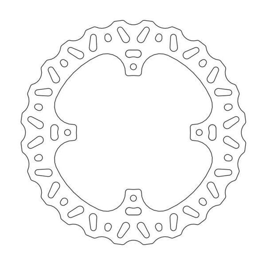 BRAKE DISC REAR MOTO MASTER NITRO 240MM HONDA