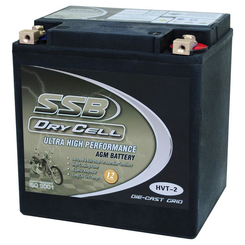 Load image into Gallery viewer, MOTORCYCLE AND POWERSPORTS BATTERY AGM 12V 30AH 515CCA BY SSB ULTRA HIGH PERFORMANCE  DRY CELL
