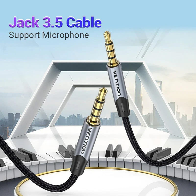 Load image into Gallery viewer, VENTION AUX 3.5MM TO 3.5MM TRS CABLE 2M FOR SKAA AKIKO/RUSH
