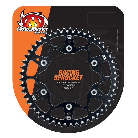 SPROCKET REAR MOTO MASTER ALUMINIUM 48T BLACK GAS GAS MC65 HUSQVARNA TC65 KTM 60 SX 65 SX