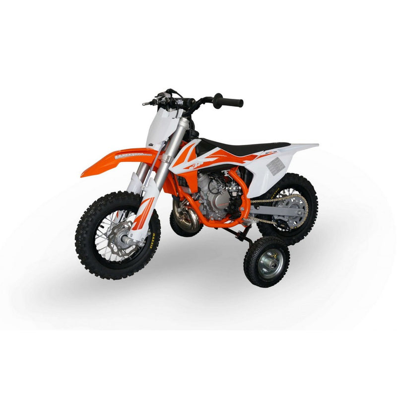 Load image into Gallery viewer, HARDLINE UNIVERSAL TRAINING WHEELS FOR MOST 50CC MOTORCYCLES
