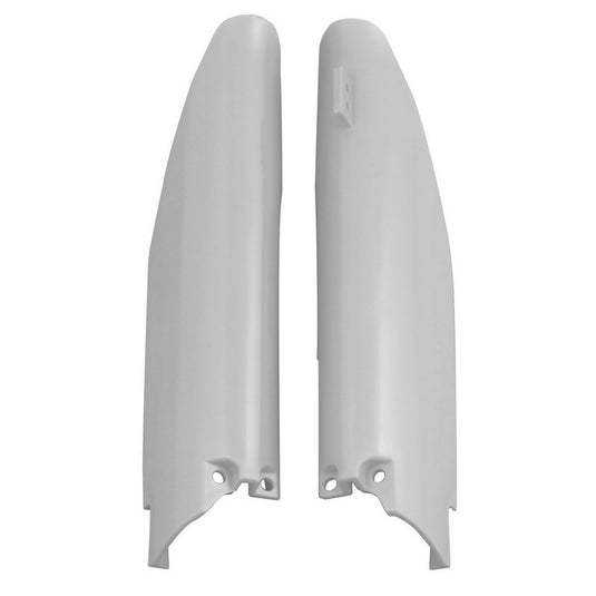 FORK PROTECTORS RTECH WHITE SUZUKI RM125 07-21 RM250 07-22 RMX450 10-21 RMZ250 07-ON RMZ450 07-ON
