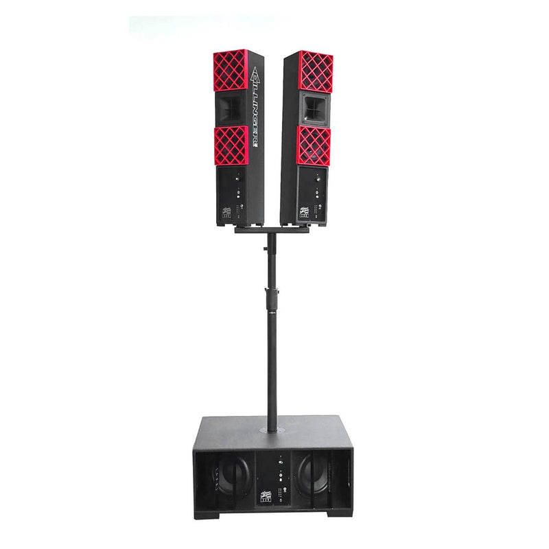 Load image into Gallery viewer, DILLINGER LABS DFA + DFB SPEAKER PAIR &amp; SINGLE SUBWOOFER BATTERY POWERED WIRELESS PRO AUDIO KIT

