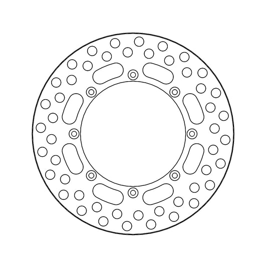BRAKE DISC FRONT MOTO MASTER VINTAGE 250MM KAWASAKI KDX200 89-21 KX125 85-88 KX250 85-88 KX500 85-88