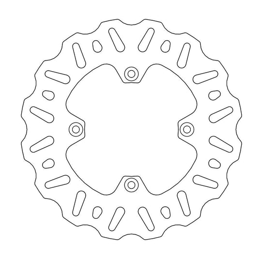 BRAKE DISC REAR MOTO MASTER NITRO 200MM SUZUKI RM85 05-ON
