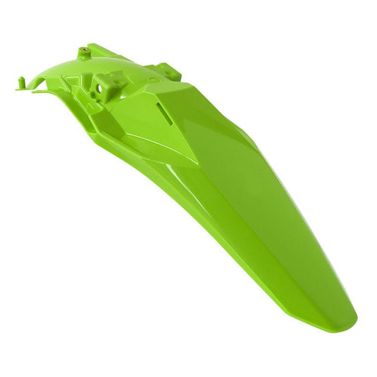 REAR FENDER RTECH FLURO GREEN KAWASAKI KX250 KX250X KX300X 25-ON KX450F KX450X 24-ON