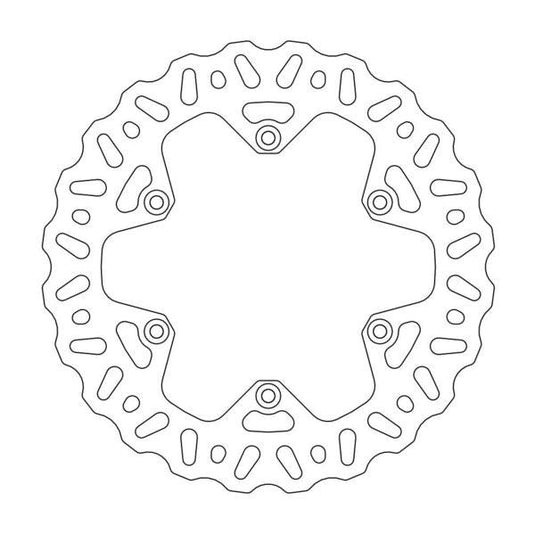 BRAKE DISC REAR MOTO MASTER NITRO 220MM GAS GAS HONDA HUSABERG HUSQVARNA KAWASAKI KTM SHERCO SUZUKI