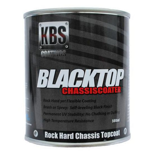 KBS BLACKTOP PERMANENT UV TOP COAT SATIN BLK